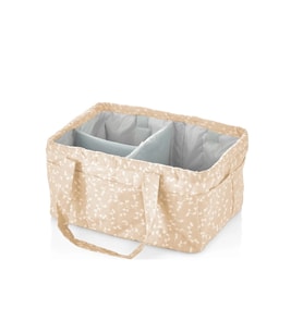 Mey İthalat® Katlamalı Anne & Bebek Organizer 795 Somon Çiçek