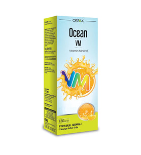Vitamin Mineral Portakal Aromalı Şurup 150ml