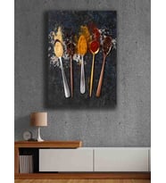 Koç stüdyo Modern tasarım kanvas tablo 50x70 (Çok Renkli)