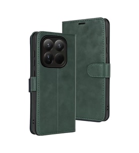 Xiaomi Mi 15t Trend S Plus Kapaklı Kılıf - Yeşil