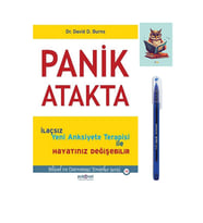 Panik Atakta - David D. Burns - Psikonet - 9786058547100 - (KALEM VE NOT DEFTERLİ)