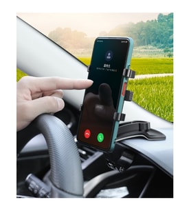 Araba Gösterge Üstüne Takılan 360 Oynar Başlıklı Telefon Tutucu (5343)