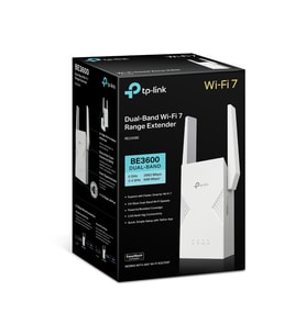 TP-LINK RE235BE WIFI7 BE3600 Çift Bant Menzil Genişletici Priz Tip