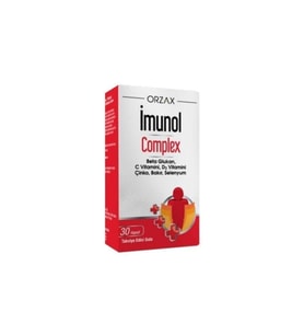 Orzax İmunol Complex Beta Glukan 30 Kapsül