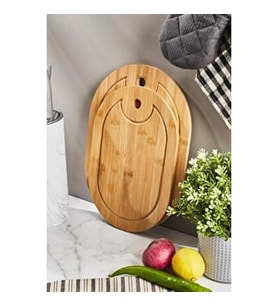 BAMBU 2Lİ KESME TAHTASI
