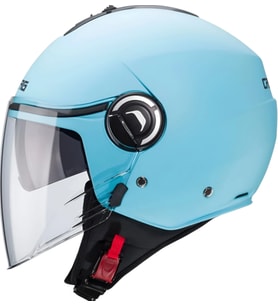 Motosiklet Kaskı Riviera V4 Blue Güneş Vizörlü Yarım Açık Kask