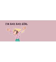I'm Bad Bad Girl ( Ben Kötü Kızım ENG) Hediye Kupa Love Bug-T