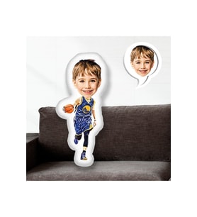 Kişiye Özel Fotoğraflı Basketbolcu Yastık 115485 50 cm