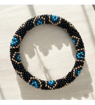 Chibeads El Yapımı Siyah Nazar Boncuklu Bileklik
