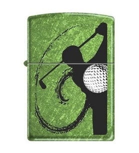 Zippo Golf Swing Meadow Green Çakmak - 49007-00063-MODEL34