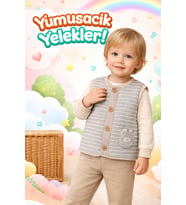 Bebek Yelekleri ile Konfor ve Şıklık Bir Arada (Gri)