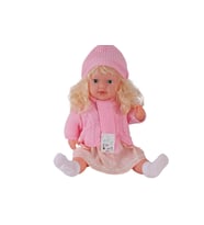 7959 60 CM TRİKOLU HIRKALI SAÇLI BÜYÜK BEBEK
