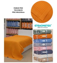 ETEHOMETEX HAVUZLU PİKE TEK KİŞİLİK 160X240CM