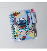 Sevimli Stitch Mini Defter Kalem SET