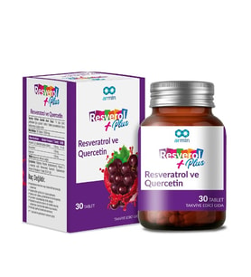 Armin Resverol Plus Resveratrol Ve Quercetin 30 Tablet