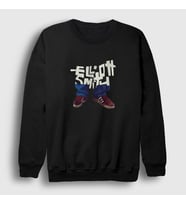 Presmono Unisex Siyah Son Of Sam Shoes Elliott Smith Sweatshirt 461667tt