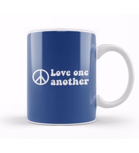 Love One Another Kupa Bardak Porselen