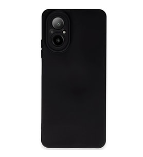 Realme 12 Lite Kılıf Nano İçi Kadife Silikon - Siyah