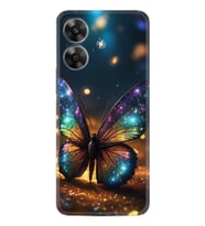 Note 60 Kılıf Boutique Baskılı Resimli Rengarenk Kelebek Pcode -097