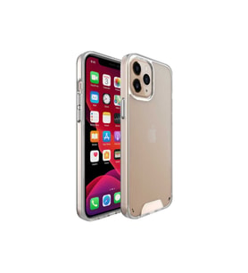 Iphone 11 Pro Guard Uyumlu Anti Şok Sert Silikon Kılıf + Mat Seramik Nano