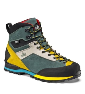 Lomer Italy Badia II High MTX Suede Waterproof Vibram Süet Deri Erkek Bot Pine/Lamb (Yarı Otomatik Krampon Uyumlu) (Çok Renkli)