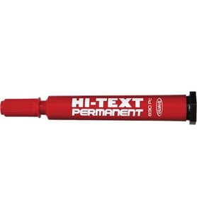 Hi-Text Marker Kesik Uç Kırmızı 830Pck