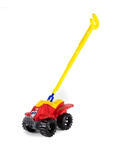 Oyuncak Atv Sopalı Sevimli Atv Kırmızı 25 Cm