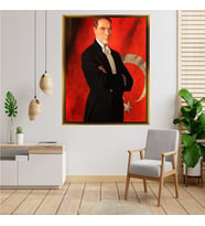 ÇERÇEVELİ ATATÜRK TABLO S570