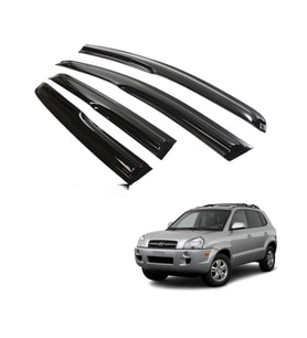 Hyundai Tucson 2005-2010 Uyumlu  Mugen Tip 4 lü Cam Rüzgarlığı
