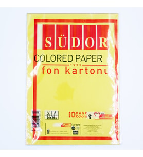 Südor Fon Kartonu Renkli 25x35 (10'lu)