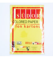 Südor Fon Kartonu Renkli 25x35 (10'lu) (Çok Renkli)