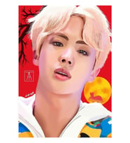 Bts Idol Jin Tablo Ahşap Poster Dekoratif Kod4423