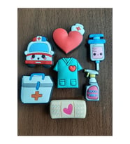 Odaburada Terlik Süsü-Terlik Tokası Sağlıkçı-Doktor-Hemşire 7'li Set
