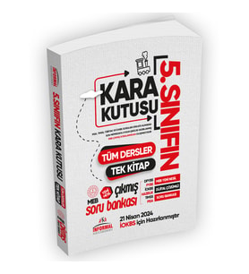 2024 5.Sınıf Tüm Dersler TEK KİTAP YENİ SİSTEM İOKBS BURSLULUK Tamamı Çözümlü Çı