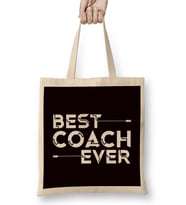 Best Coach Ever Content Creator Influencer Mentor Mindset Bez Çanta Uzun Saplı