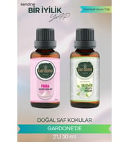 Pudra + Yasemin ( Oda Kokusu Aroma Terapi Buhurdanlık / Difüzör Yağı ) Set 2 Adet x 30 ML