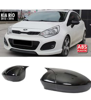 Kia Rio Batman Yarasa Ayna Kapağı Sinyalsiz Piano Black 2012 - 2016