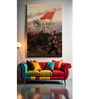 OSMANLI ORDUSU 1453 İSTANBUL Ev Duvar Salon Güzellik Salonu Ofis Dükkan Dekarasyon Kanvas Tablo