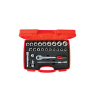 İzeltaş 1113 1/2" Altı Köşe Lokma Anahtar Takımı - 24 Parça (Gümüş)