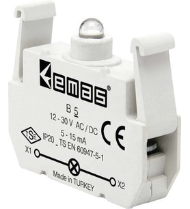 Emas B5 Sinyal Lamba Ledli 12-30vac/dc