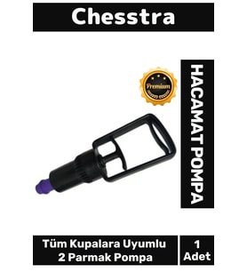 Tüm Kupalara Uyumlu 2 Parmak Islak Kuru Kullanıma Uygun Dayanıklı Hacamat Pompası