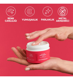 Invigo Color Brilliance Maske 150 ml - Kalın Telli Saçlar İçin Renk Koruması