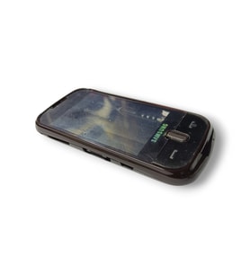 Samsung S5630 Kasa Samsung Galaxy S5630 Uyumlu Siyah Renk Orta Kasa Ön Arka Kapak Tuş Takımı (Gri - Siyah - Kırmızı)