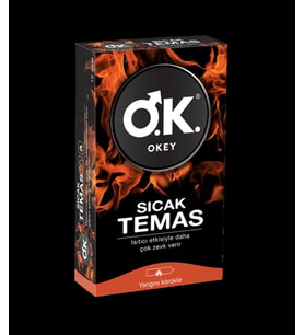 Okey Prezervatif Sıcak Temas 10'lu