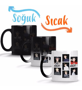 Got7 Sihirli Kupa Bardak Porselen