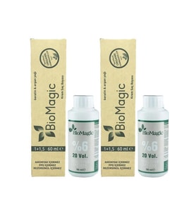 Organik Amonyaksız Saç Boyası (küllü Kumral-7.72)+oksidan (2 Adet)