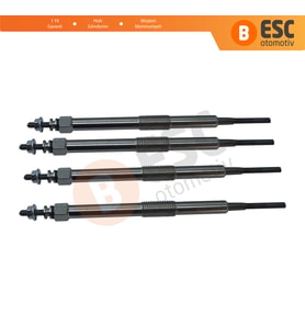 Toyota 1.4 D 4D Mini One D için 4 Adet Isıtma Bujisi 11 Volt 19850 0W010