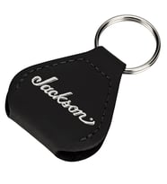 Jackson 2995392000 Pick Holder Anahtarlık (Siyah)  Jackson Logolu Pratik Pena Tutucu Anahtarlık