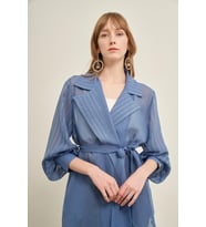 FTZ Women Kadın Organze Kap İndigo 31027