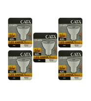 (5 Adet) Cata 8W (50W) 6500K (Beyaz Işık) GU10 Duylu Led Spot Ampul